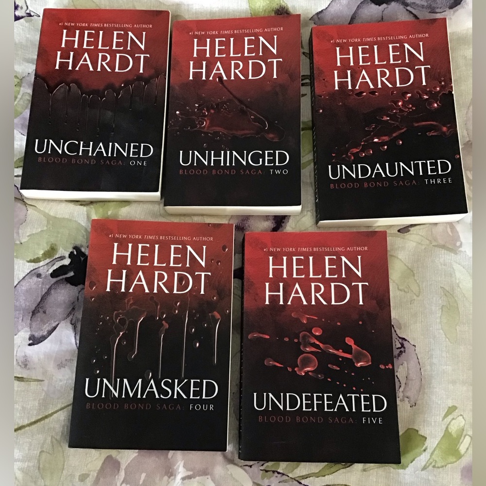 Book 1 - 5 Blood Bond Sags by Helen Hardt